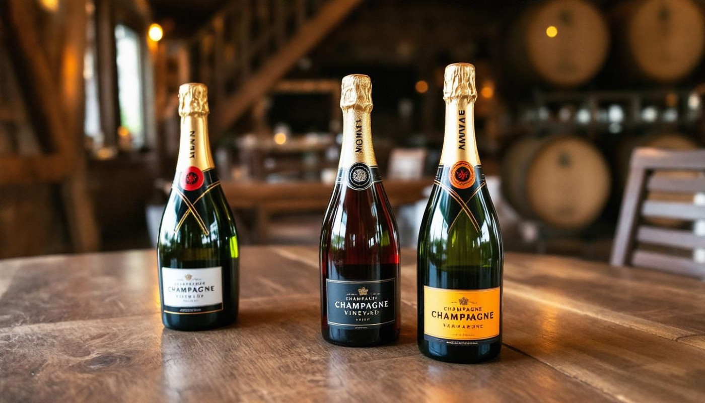 Découverte des différentes gammes de champagne du producteur